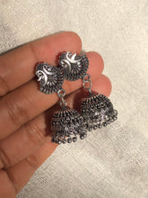 Load image into Gallery viewer, Oxidized Jhumki Earring
