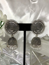 Load image into Gallery viewer, Bhumi Oxidized Earrings
