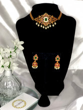 Load image into Gallery viewer, Pooja Necklace Set
